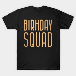 Squad shirts cheap for birthday